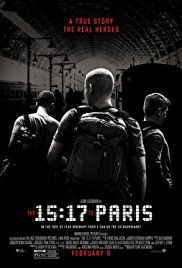The 15:17 to Paris released on dvd on 22 May, 2018.