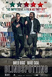 Blindspotting is a [xfvalue_year] black/white, crime, dramedy movie released on dvd on 20 November, 2018.